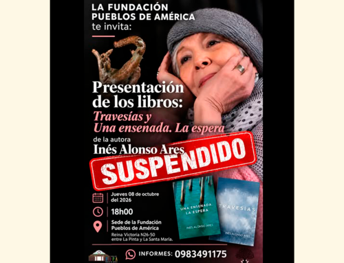 Book presentation: Travesías and a cove ‘Suspended’